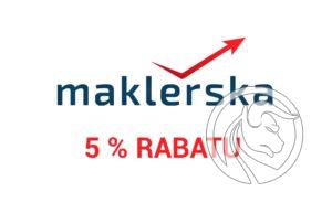 Maklerska, 5% rabat