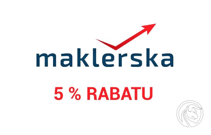 Współpraca z Maklerska.pl – 5% rabatu
