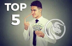 TOP 5 - oszustwa forex