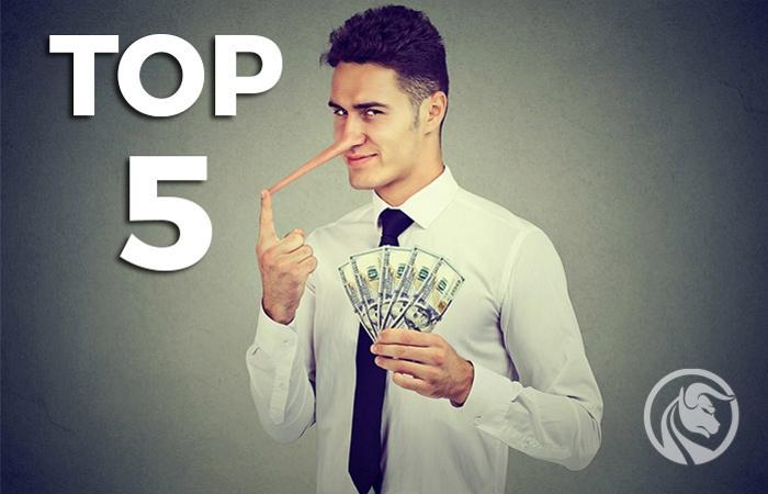 TOP 5 – Najpopularniejsze oszustwa pod płaszczem rynku FOREX