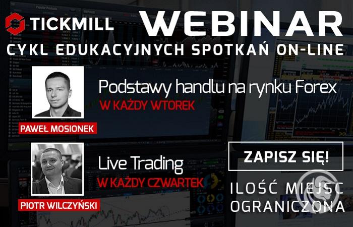 Forex Club i Tickmill zapraszają na cykl webinariów edukacyjnych!