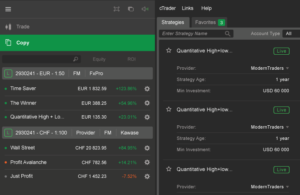 ctrader copy