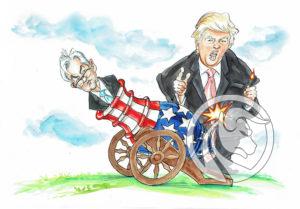 trump powell