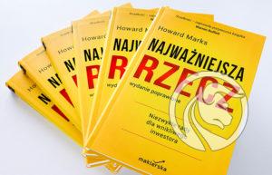 najwazniejsza rzecz howard marks
