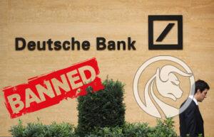 deutsche bank tajwan ban