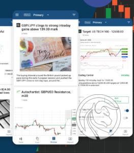cTrader Mobile 4.0 - Blotter Info Panel