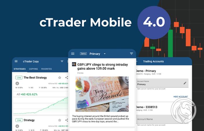 cTrader Mobile 4.0 wydany. Co nowego?