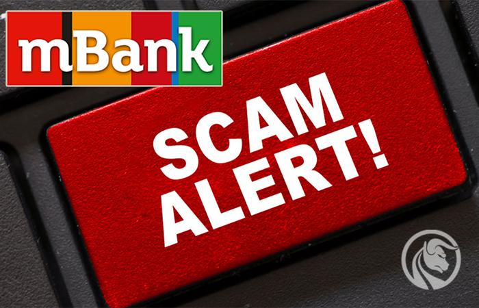 mBank ostrzega przed oszustwami Forex / Crypto
