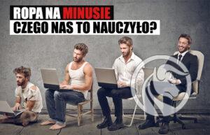 ropa naftowa na minusie
