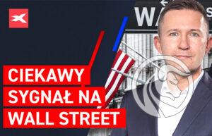 Ciekawy sygnal na Wall street akcje