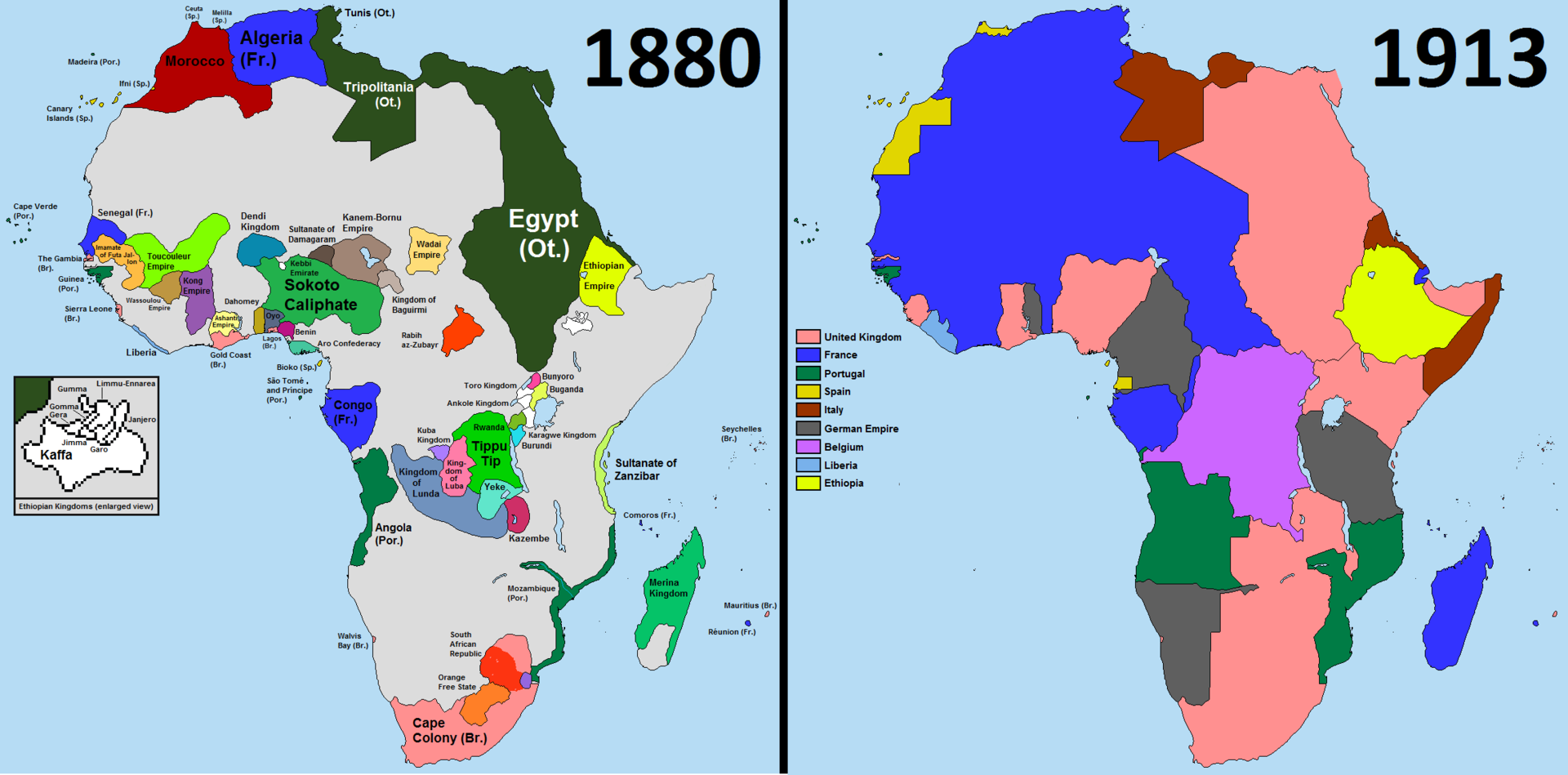 áfrica 1880 1913
