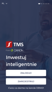 TMS Mobile - tela inicial