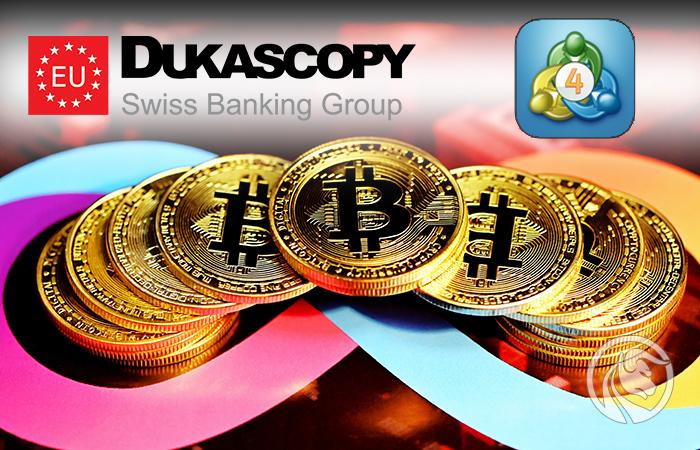Dukascopy dodaje CFD na kryptowaluty na MetaTrader 4