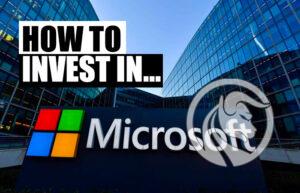 how to invest in microsoft shares