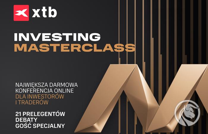 XTB Investing Masterclass – Konferencja on-line już 22 października!