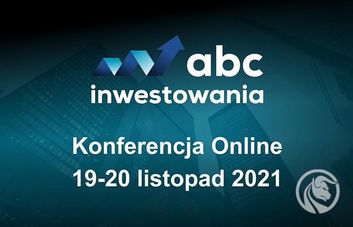 ABC Inwestowania – darmowa konferencja online już 19-20 listopada 2021