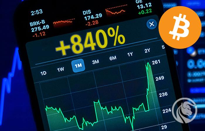 Kryptoemerytura: Najwyższa wartość portfela w historii (+840%)