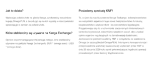 omega coins kanga knf