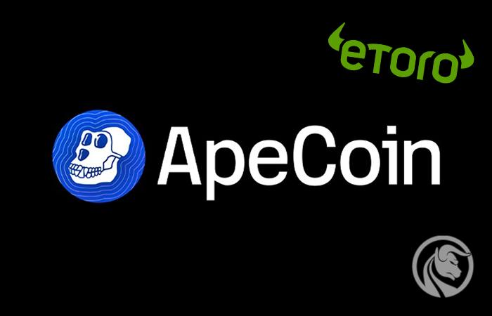 eToro dodaje ApeCoin do oferty kryptowalut