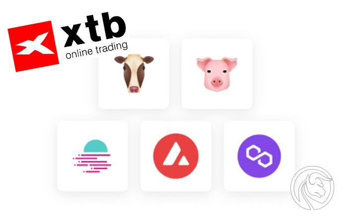 XTB rozszerza ofertę o nowe kryptowaluty, towary i indeks