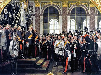 001 proklamacja cesarstwa niemieckiego