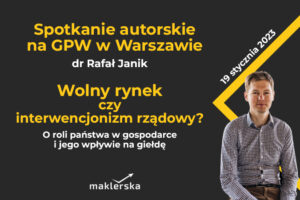 Incontro dell'autore alla Borsa di Varsavia - Rafal Janik v2