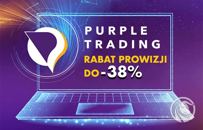 purple trading rabat prowizji