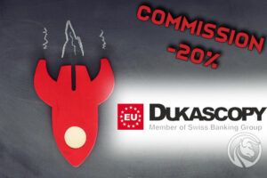 réduction de commission dukascopy europe