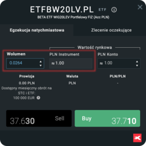 ETF - xStation 5 XTB