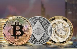 bitcoin, ethereum i cardano