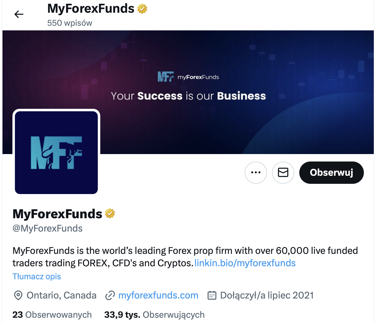 myforexfunds twitter