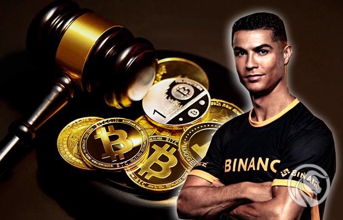 Cristiano Ronaldo pozwany za promowanie giełdy Binance