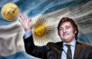 Il presidente dell'Argentina Javier Milei