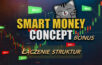 conceito de dinheiro inteligente combinando estruturas
