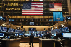 Wall Street auf ihrem Höhepunkt