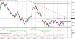 USDPLN Daily_fxclub_tickmill_17042024