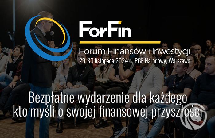 Konferencja ForFin 2024 na PGE Narodowy już 29 i 30 listopada 2024 r.
