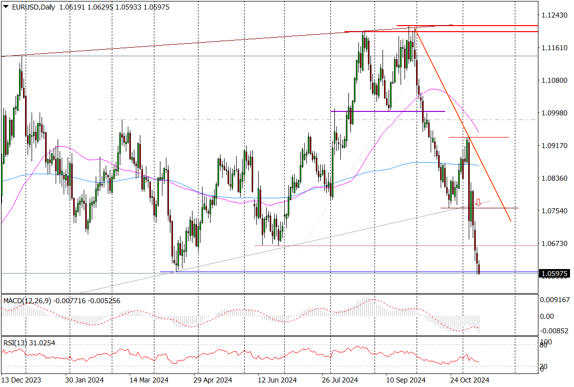 EURUSD Daily_13112024