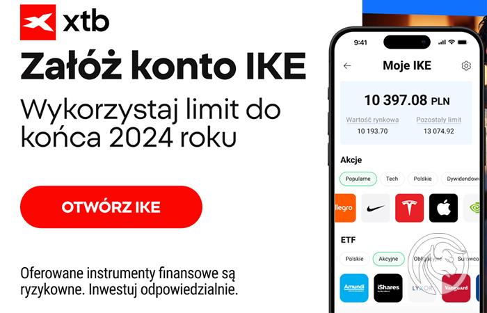 Oszczędzasz na emeryturę? Wykorzystaj tegoroczny limit IKE w XTB