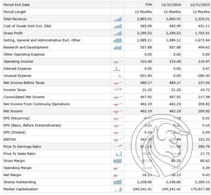 5 PLTR fin 2024