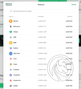 6 wpłaty bitpanda