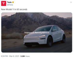X - Tesla - 08.03.2025