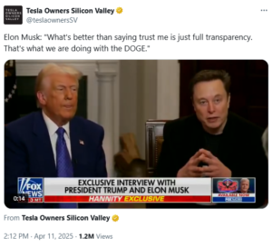 X - Tesla Owners Silicon Valley - 11.04.2025