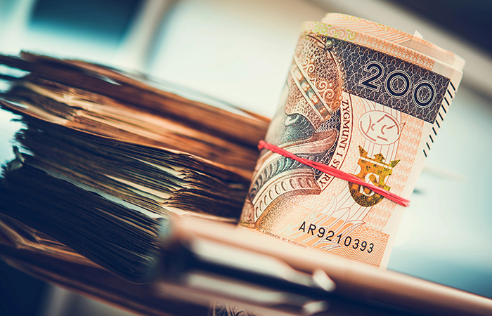 Silny złoty w obliczu globalnych turbulencji i perspektywa obniżek stóp procentowych w Polsce