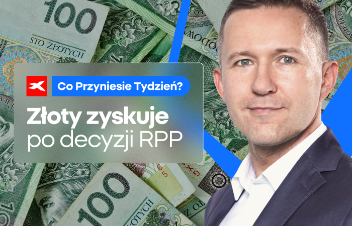 Złoty zyskuje po decyzji RPP. Co przyniesie tydzień?