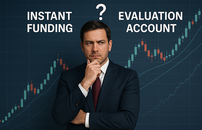 Instant Funding vs. Evaluation Account w Prop Tradingu – Co lepsze?