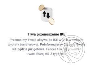 przeniesienie ike w xtb