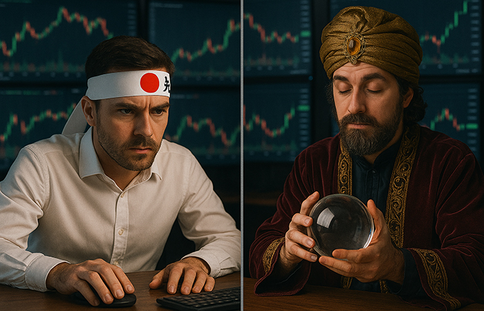 Trading reaktywny vs próba przewidywania wydarzeń rynkowych