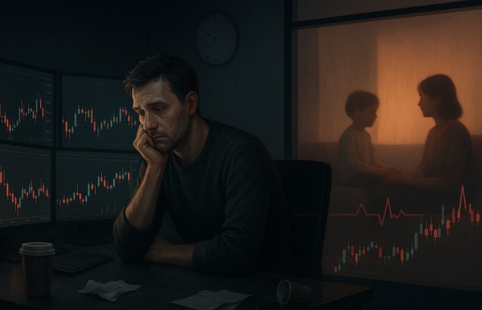 Ukryte koszty tradingu – jak trading wpływa na życie rodzinne i zdrowie