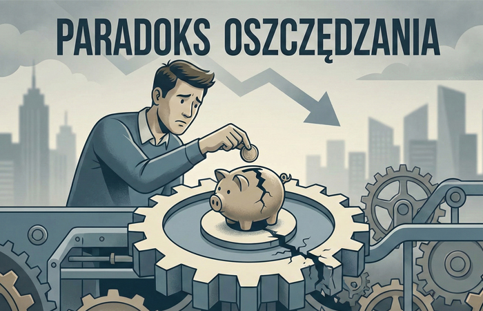 Paradoks oszczędzania (paradox of thrift) – analiza. Indywidualne decyzje, zbiorowe skutki